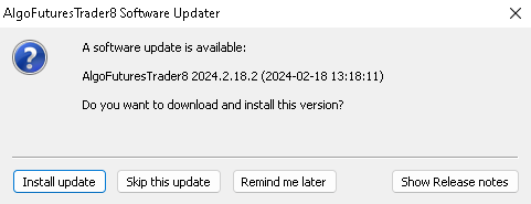 AFT8 version 2024 update released - NinjaTrader Automated Trading by ...