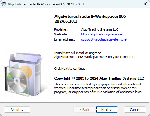 turnkey workspace fully automated futures trading algo baselines
