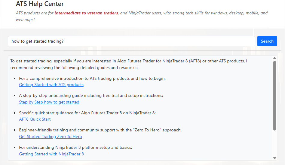 ATS Help Bot - AI Agent Assisted Search